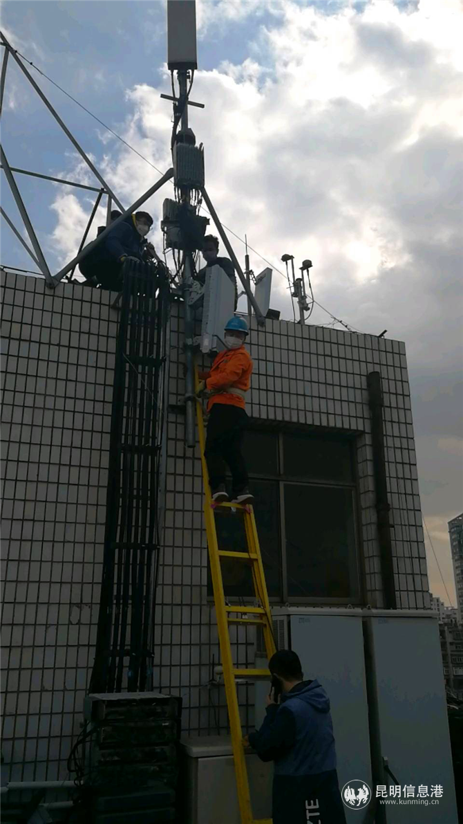 安裝好的5G基站