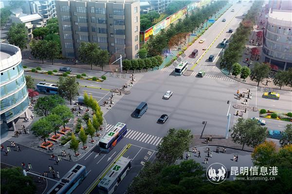 西昌路口景觀節(jié)點效果圖 西昌路口景觀節(jié)點效果圖