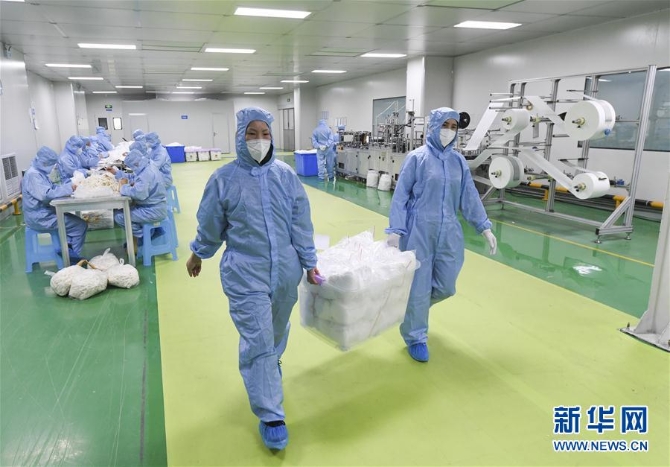 （新華全媒頭條·圖文互動）（1）分秒必爭，打好醫(yī)療物資保障戰(zhàn)！——全國全力保障醫(yī)療物資供應(yīng)