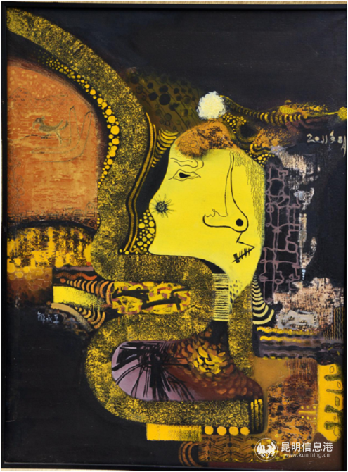 《和2020戰(zhàn)疫情說再見系列2》解永平 油畫