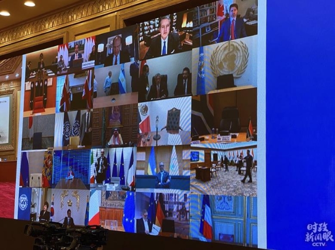 時(shí)政新聞眼丨習(xí)近平出席這場特別峰會，提出全球戰(zhàn)“疫”中國策