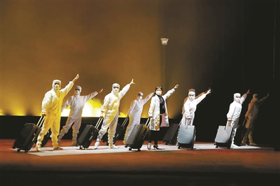 省市文藝院團(tuán)按下“復(fù)工鍵” 戴口罩一樣排“好戲”