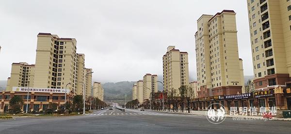 昭陽區(qū)靖安易地扶貧搬遷安置區(qū) 供圖