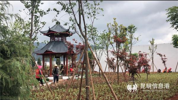 小游園即將建成開放。