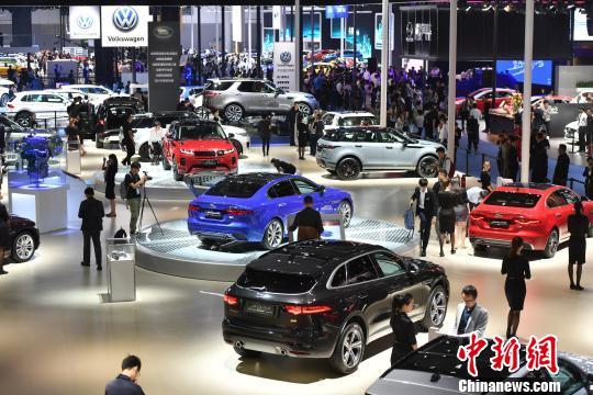 資料圖：2019年第二十二屆成都國際車展現(xiàn)場?！埨?攝