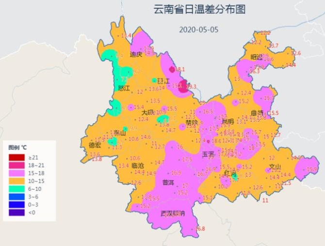 5月6日天氣預(yù)報