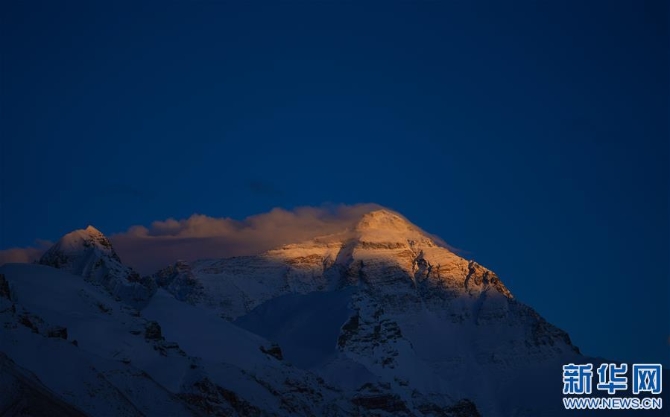 （2020珠峰高程測量）（7）珠峰夕照