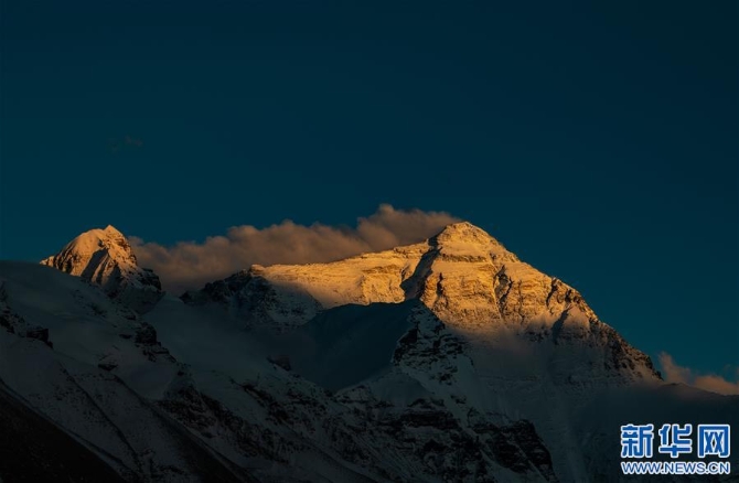 （2020珠峰高程測量）（8）珠峰夕照
