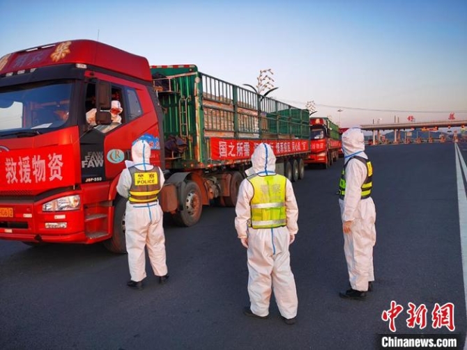 白宇航在舒蘭前線的日常工作 吉林市公安局供圖