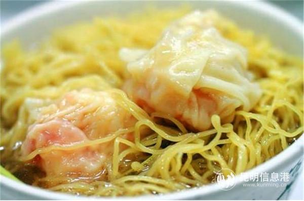 廣州特色美食云吞面。圖片來源于網(wǎng)絡(luò)