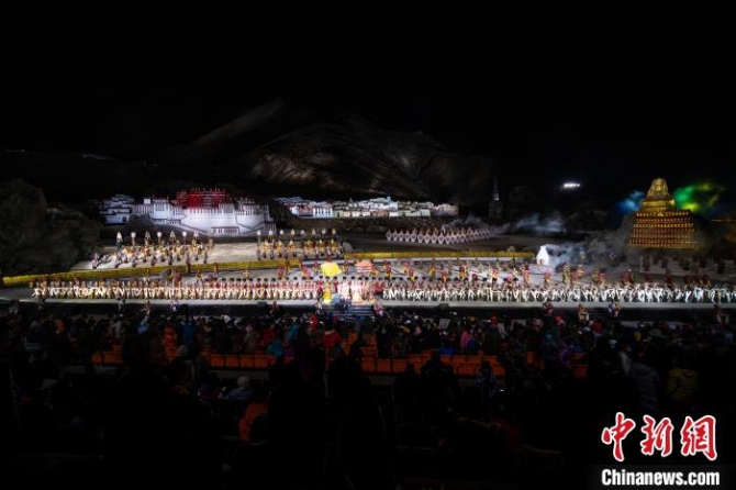 《文成公主》第八季拉薩河畔啟幕 助高原文旅產(chǎn)業(yè)復(fù)蘇 《文成公主》第八季拉薩河畔啟幕助高原文旅產(chǎn)業(yè)復(fù)蘇