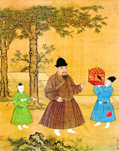 憲宗調(diào)禽圖.jpg 憲宗調(diào)禽圖.jpg