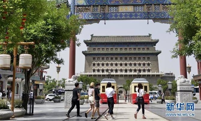 （經(jīng)濟(jì)）（5）北京著名商業(yè)街開始恢復(fù)繁華