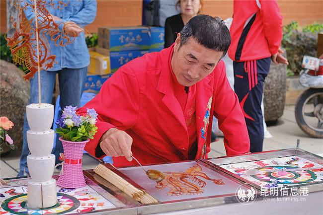 畫糖畫——不僅好看,而且好吃,