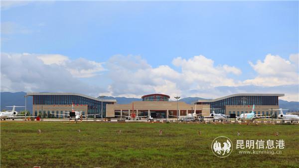 8年來(lái)，昆明機(jī)場(chǎng)始終堅(jiān)定不移地向著國(guó)際航空樞紐邁進(jìn)。通訊員 倪嘉云 供圖