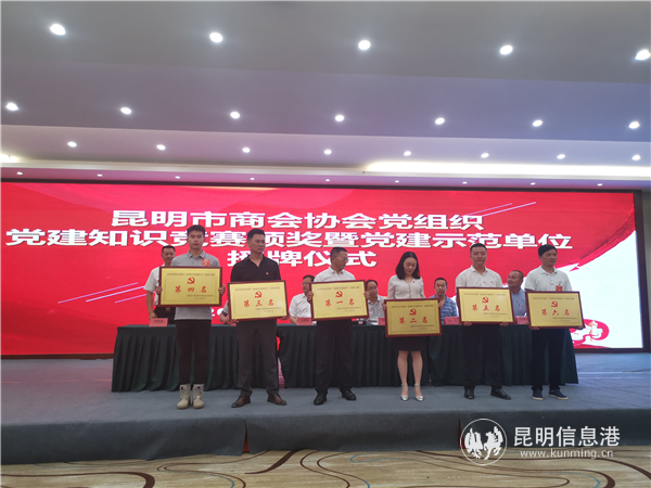 黨建知識競賽獲獎對象頒獎儀式 黨建知識競賽獲獎對象頒獎儀式