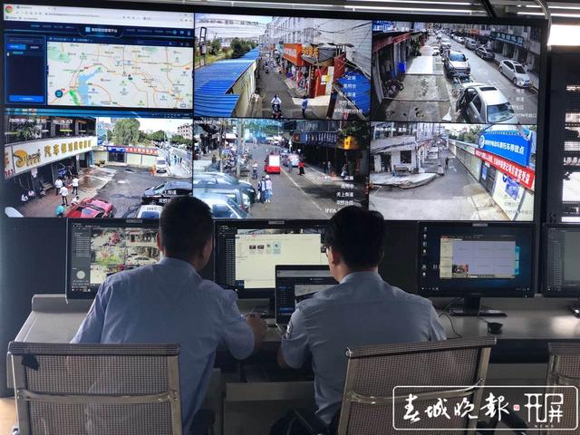 官渡區(qū)這個城中村裝上了“天眼”