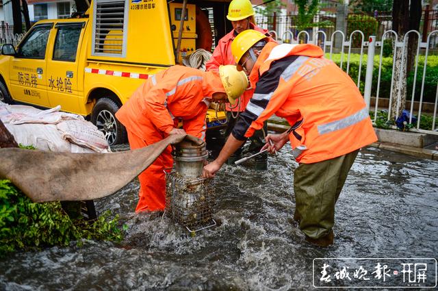 至中午，昆明今天121個(gè)易淹積水點(diǎn)都未出現(xiàn)淹積水
