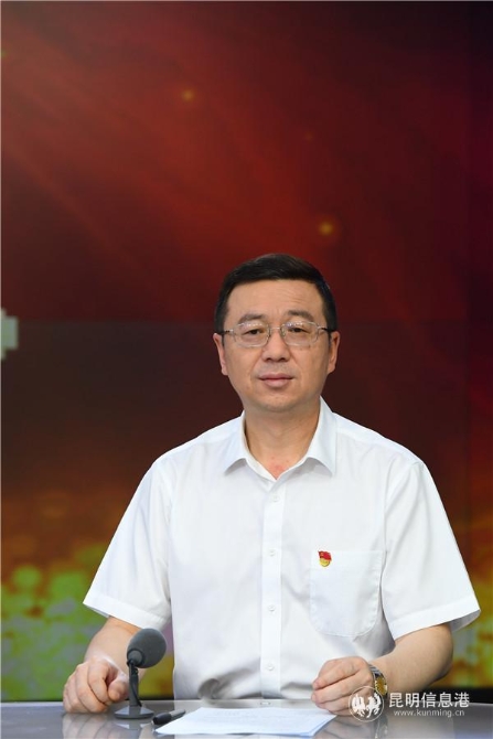 西山區(qū)委書記王忠。昆明日報 記者楊艷輝攝