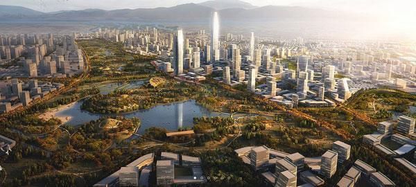 巫家壩中央公園效果圖