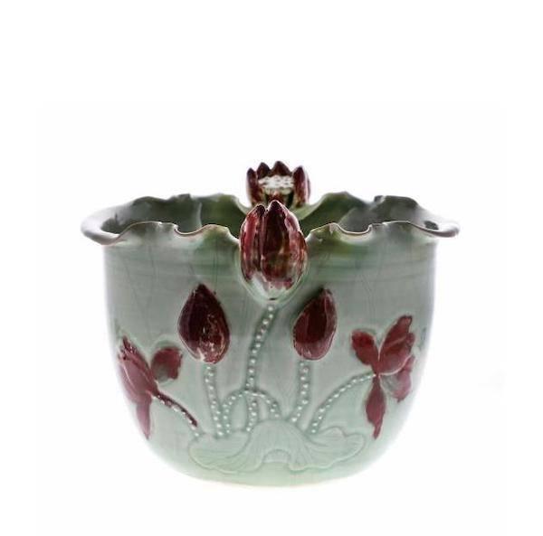 罕見元代釉里紅“開光祈雨圖罐”亮相上海中心明清官窯瓷器展