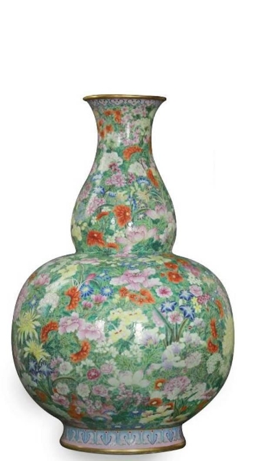 罕見元代釉里紅“開光祈雨圖罐”亮相上海中心明清官窯瓷器展