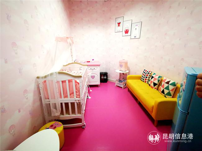 母嬰室設施一應俱全