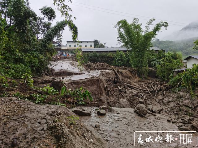 德宏芒市一鄉(xiāng)鎮(zhèn)發(fā)生泥石流