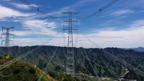 100%清潔能源供電！張北-雄安特高壓交流工程投運