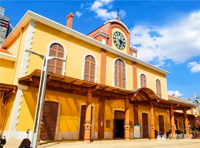 云南鐵路博物館恢復(fù)開館。通訊員楊林 田瑜 供圖