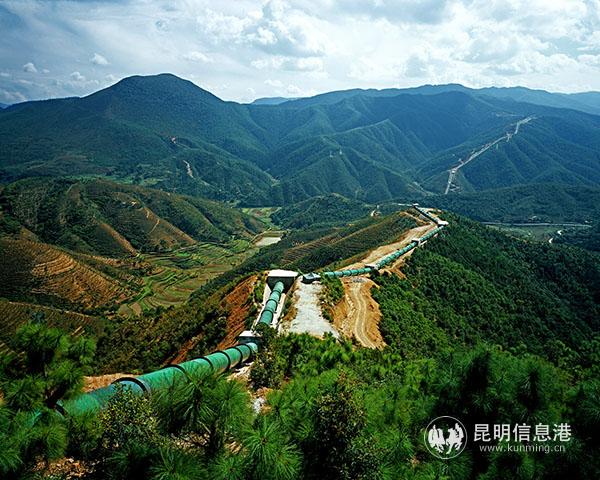 掌鳩河倒虹吸輸水管線