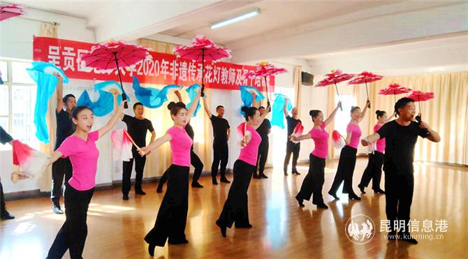 花燈表演 花燈表演