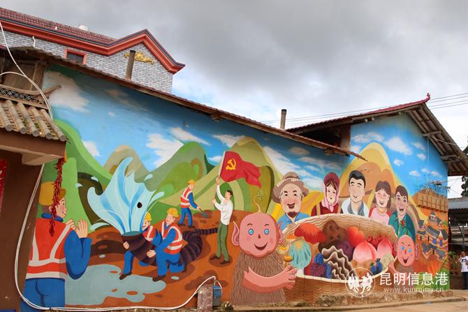 魯黑村村容整潔。記者薛江濤攝