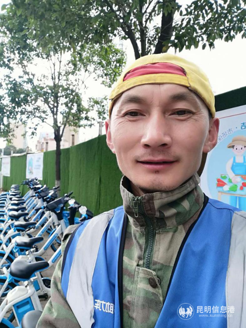 昆明哈啰助力車換電員王智鋒_副本