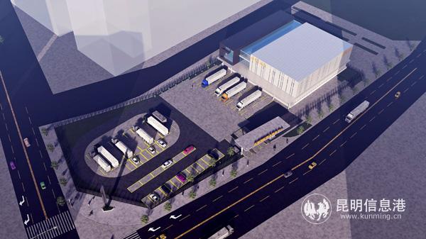 市場(chǎng)采購(gòu)貿(mào)易海關(guān)監(jiān)管場(chǎng)所效果圖