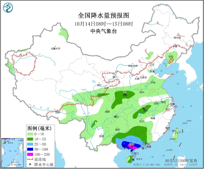 南海熱帶低壓將發(fā)展加強(qiáng) 華南南部將出現(xiàn)強(qiáng)降雨