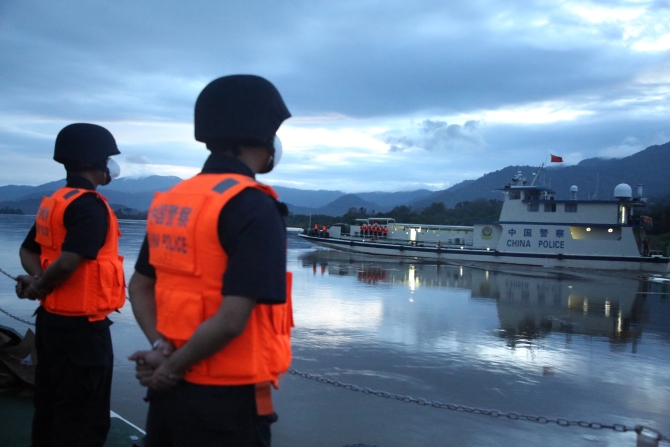 第九十八次中老緬泰湄公河聯(lián)合巡邏執(zhí)法行動(dòng)完成1 第九十八次中老緬泰湄公河聯(lián)合巡邏執(zhí)法行動(dòng)完成1