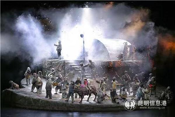 石磨式的舞臺(tái) 供圖 石磨式的舞臺(tái) 供圖