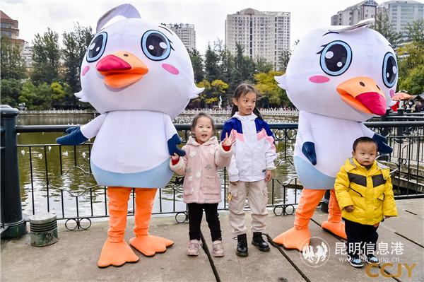 ”歐弟“亮相，深受小朋友喜歡