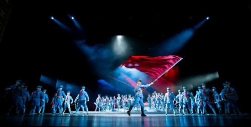 音樂劇《血色三河》講述“三河壩戰(zhàn)役”歷史精神