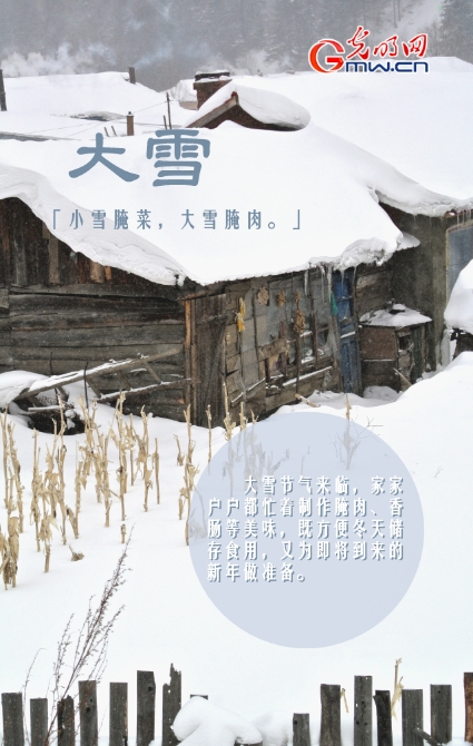 【海報】大雪節(jié)氣的N種打開方式 【海報】大雪節(jié)氣的N種打開方式