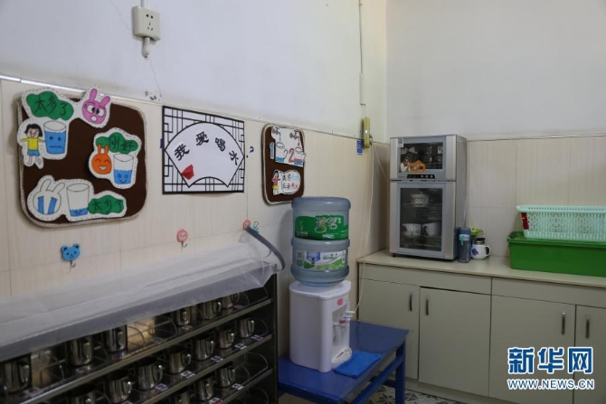 安寧市第二幼兒園設施（11月17日攝）。新華網 彭雪薇 攝