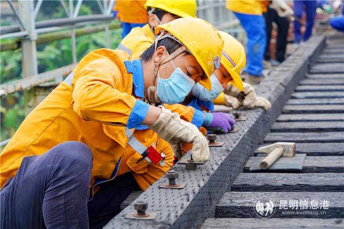 保障國際貨物運輸，中越鐵路大橋云南段完成全面檢修2