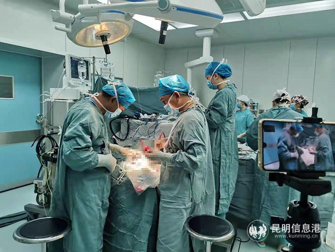 手術(shù)直播中。供圖
