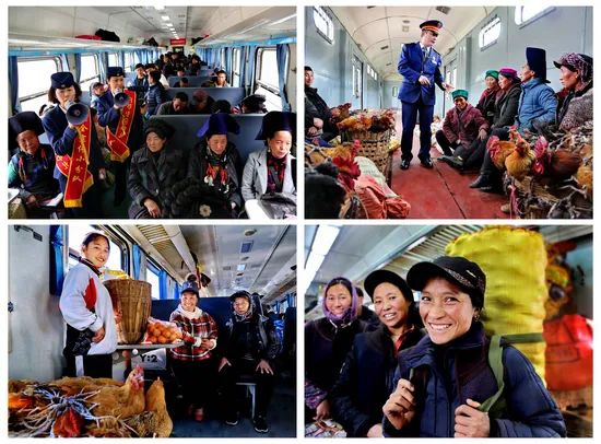 載滿幸福的小慢車。胡仲平攝（資料圖）