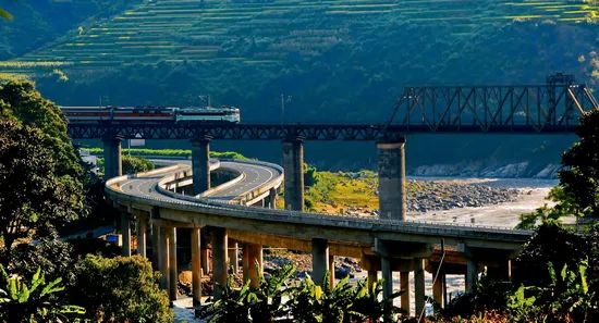 成昆線蒲壩車站至樂躍車站區(qū)間。（資料圖）