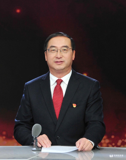 訪談嘉賓：市人大常委會副主任、尋甸縣委書記何健升 昆明日報 記者黃曉松 攝