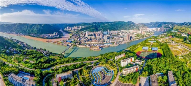 昭通向家壩電站 資料圖 柴峻峰 攝