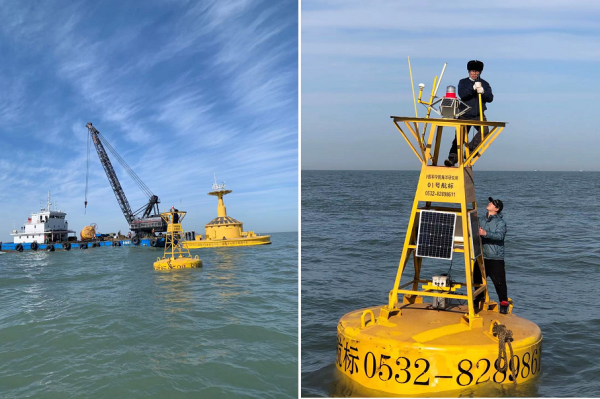 我國(guó)超大型三錨式浮標(biāo)綜合觀測(cè)平臺(tái)入列東海海洋觀測(cè)研究站并正式運(yùn)行