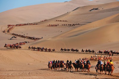 甘肅敦煌：把敦煌故事講給世界聽(tīng)